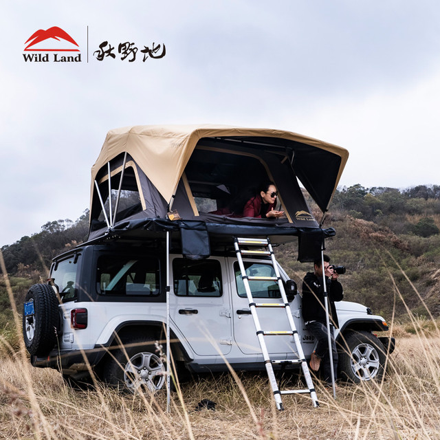 wildland/秋野地 秋野地广厦硬壳车顶帐篷坦克300途乐牧马人皮卡普拉多汉兰达奥迪