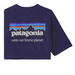 Patagonia 巴塔哥尼亚 男士短袖T恤 蓝色