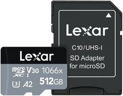 Lexar 雷克沙 专业1066x 512GB microSDXC UHS-I卡