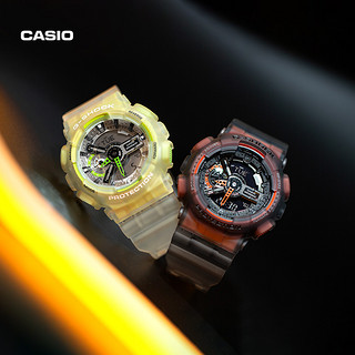 CASIO 卡西欧 G-SHOCK系列 男士石英表 GA-110LS-1ADR