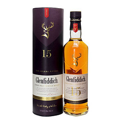 Glenfiddich 格兰菲迪 15年单一纯麦苏格兰威士忌进口洋酒