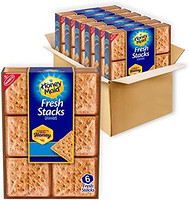 Nestlé 雀巢 Honey Maid Honey Graham Crackers - Fresh Stacks, 12.2 Ounce, (Pack of 6)