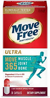 Move Free 益节 镁维生素 D3 和果糖硼酸钙关节保健品 超肌肉关节骨骼支持胶囊