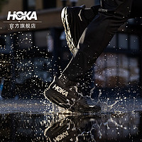 HOKA ONE ONE男女款克利夫顿9防水版路跑鞋Clifton 9 GTX舒适透气 黑色 / 黑色-女 40/250mm