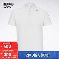 Reebok锐步23男经典百搭运动休闲修身短袖Polo衫 23RMS419M100 A/L