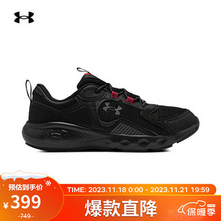 安德玛（UNDERARMOUR）秋冬Charged Vantage SE男子运动跑步鞋3028446 黑色001 42.5