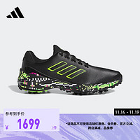 adidas阿迪达斯ZG23 GLITCH男女高尔夫运动球鞋IE2140 黑/黄绿色 41(255mm)