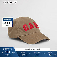 GANT男士时尚运动休闲撞色刺绣字母Logo棒球帽子9900052 329芦荟绿色 ONE SIZE