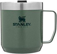 STANLEY 史丹利 Legendary Camp 马克杯，不锈钢真空隔热咖啡杯，带直饮盖