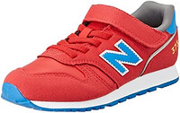 new balance 男童 373 弹性蕾丝带钩环系带运动鞋