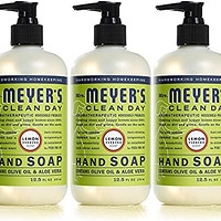 Mrs. MEYER'S CLEAN DAY 液体洗手液,无刺激性,可生物降解,用精油制成