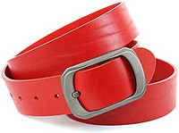 Anthoni Crown 中性 RO1J160-85 皮带,红色,85