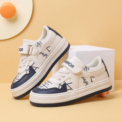 回力童鞋_warrior 回力 秋季上新潮流涂鸦儿童低帮板鞋舒适轻便运动