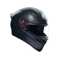 AGV 爱吉威 摩托车头盔 新款K1S 机车四季全盔 骑行跑盔 男女通用 哑光黑 XL