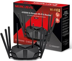 Mercusys AX6000 双频 8 流 Wi-Fi 6 路由器,四核 1.6 GHz 处理器