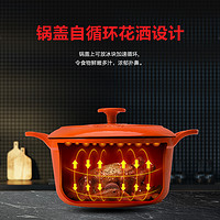 Fissler 菲仕乐 德国菲仕乐Fissler食色珐琅锅网红铸铁锅24CM炖煲炖汤锅慢炖锅