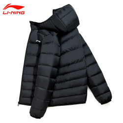 lining李宁羽绒服男冬季2023新款潮流短款保暖加厚外套情侣款运动服