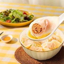 湾仔码头三鲜猪肉大馄饨600g30只早餐夜宵生鲜速食小馄饨云吞