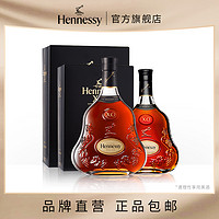 抖音超值购：Hennessy 轩尼诗 XO法国干邑白兰地700ml+350ml组合进口洋酒正品