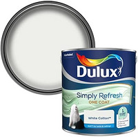 Dulux 多乐士 Simply Refresh 亚光乳胶漆，白色棉质，2.5L，5382884