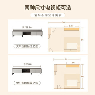 QuanU 全友 家居 现代简约客厅百搭电视柜大容量储物柜收纳柜客厅家具DW1166