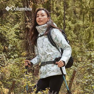 哥伦比亚（Columbia）新女热能夹棉可拆卸内胆三合一冲锋衣滑雪服WR0635 010 石墨黑 XS (150/76A)