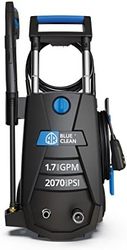 AR Blue Clean BC383HSB 電動高壓清洗機 - 2070 PSI 1.7 GPM 13 安培 卡口連接配件 伸縮手柄