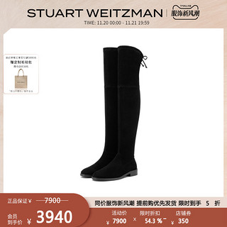 STUART WEITZMAN 女士过膝靴 SW2401013 黑色 34.5