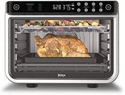 NINJA 妮佳 忍者 DT201 配 Foodi 10 合 1 XL Pro Air Fry 数字台面对流烤面包机带脱水和再加热功能