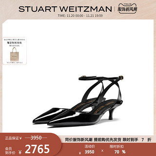 STUART WEITZMAN 女士中跟单鞋 SW3604001 黑色 38