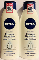 NIVEA 妮维雅 身体乳 净重13.5 液体盎司（400毫升）/瓶 - 2瓶装