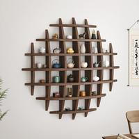 锦需 置物架 轻烧桐木大格90x90cm (轻烧桐木大格90x90cm)