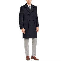 超值黑五：RALPH LAUREN 男士经典版型双排扣lumber大衣