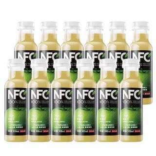 农夫山泉 NFC果汁 300ml 苹果汁12瓶