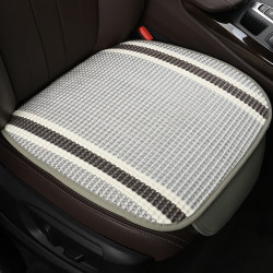 布兰特新款汽车坐垫夏季冰丝单片凉货车面包车座椅垫41拼色冰丝典雅灰