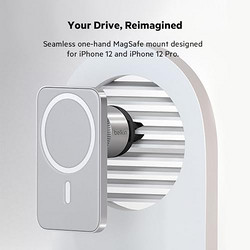 belkin 贝尔金 MagSafe 车载通风口支架 PRO 适用于 iPhone 12、12 Pro Max、12 Mini