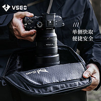 vsgo摄影包户外休闲摄影黑鹞通勤大容量微单相机单反包双肩器材收纳包防水耐用相机包双肩
