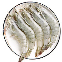 浓鲜时光 厄瓜多尔大号白虾 50-60只/KG 1.65kg