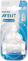 PHILIPS 飞利浦 Avent AVT-FED12-M FLEX MED 奶嘴,透明,200克