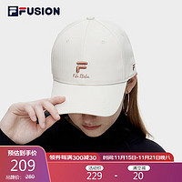 FILA 斐乐 FUSION 斐乐潮牌棒球帽中性2023时尚休闲鸭舌帽运动遮阳帽