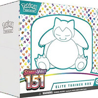 Pokémon 精灵宝可梦 TCG: 猩红色和紫罗兰色 — 151 精英训练盒(9 个助推器和高级配件)