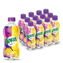 pepsi 百事 可乐美年达百香果菠萝味汽水碳酸饮料300ml*12瓶饮品整箱装