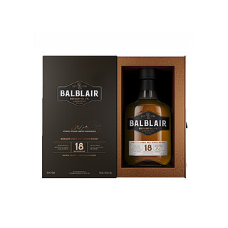 cdf会员购：Balblair 巴布莱尔 18年单一麦芽苏格兰威士忌 46%vol 700ml