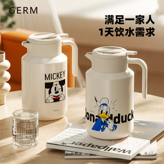 格米 GERM迪士尼保温壶家用水壶大容量316L不锈钢热水瓶办公开水暖水壶