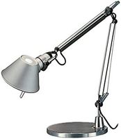 Artemide Tolomeo Micro 底座台灯 铝制，45 * 37(长*高)，展开至高73cm