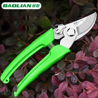 BaoLian 保联 园艺修枝剪刀 园艺工具花艺果树剪枝剪刀省力剪盆栽绿植修剪树枝 修枝弯剪 带润滑油