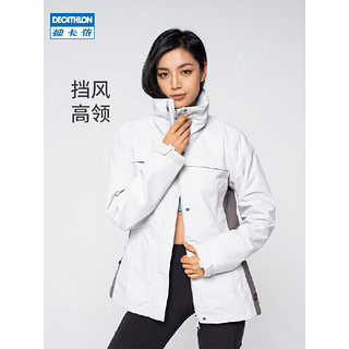 DECATHLON 迪卡侬 冲锋衣防风防水可拆卸三合一夹克户外保暖登山服男款4711492