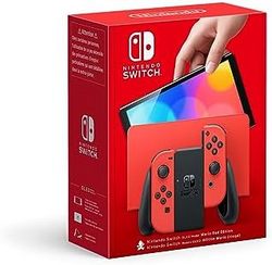 Nintendo 任天堂 Switch(OLED 型號)馬里奧紅色版