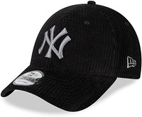 NEW ERA 纽亦华 New York Yankees MLB 宽灯芯绒白色 9Forty 可调节帽子