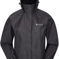 MOUNTAIN WAREHOUSE 女士 Pakka 防水防水夹克 外套 黑色 16